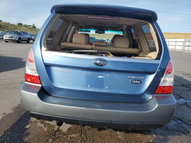 JF1SG67627H704784 - 2007 SUBARU FORESTER 2.5X LL BEAN BLUE photo 6