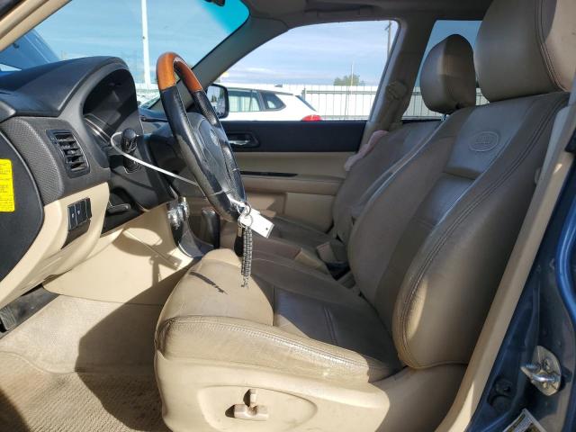 JF1SG67627H704784 - 2007 SUBARU FORESTER 2.5X LL BEAN BLUE photo 7