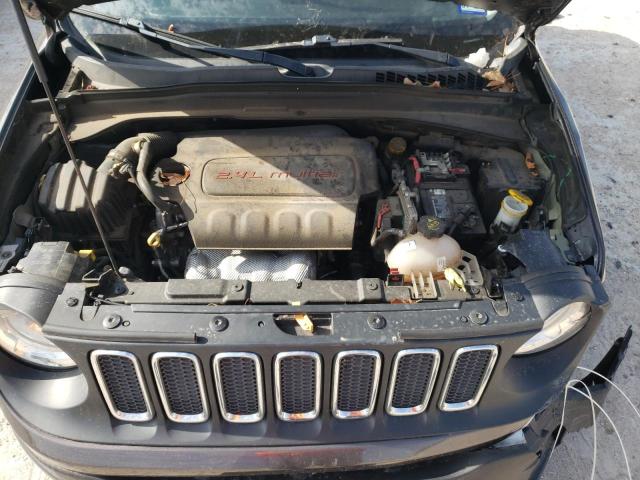 ZACCJAAB4HPE69744 - 2017 JEEP RENEGADE SPORT GRAY photo 11