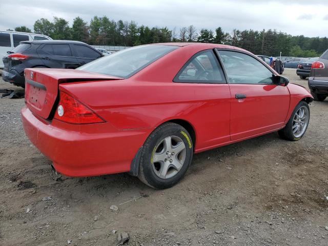 1HGEM213X5L052242 - 2005 HONDA CIVIC DX VP Rot Foto 3