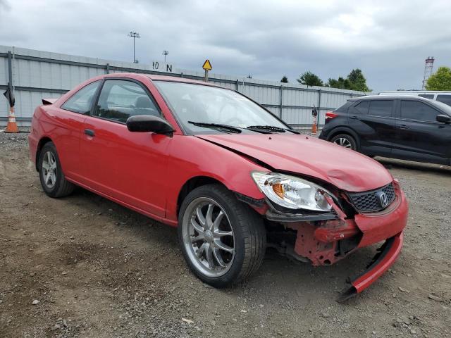 1HGEM213X5L052242 - 2005 HONDA CIVIC DX VP Rot Foto 4