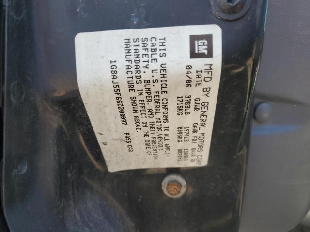 1G8AJ55F66Z200097 - 2006 SATURN ION LEVEL 2 GRAY photo 12