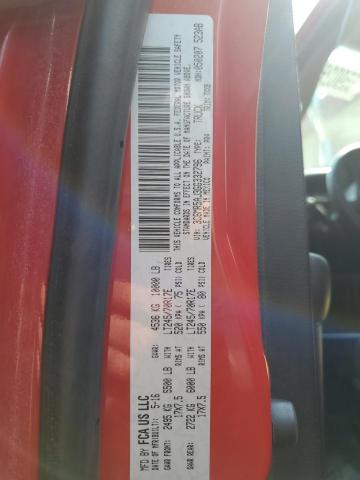 3C6MR5AJ3GG332796 - 2016 RAM 2500 ST أحمر صورة 12