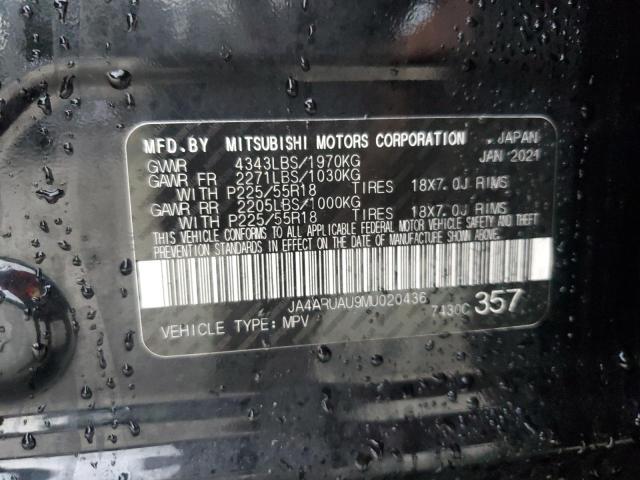 JA4ARUAU9MU020436 - 2021 MITSUBISHI OUTLANDER SPORT ES BLACK photo 14