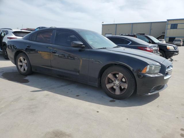 2C3CDXBG1EH130266 - 2014 DODGE CHARGER SE BLACK photo 4