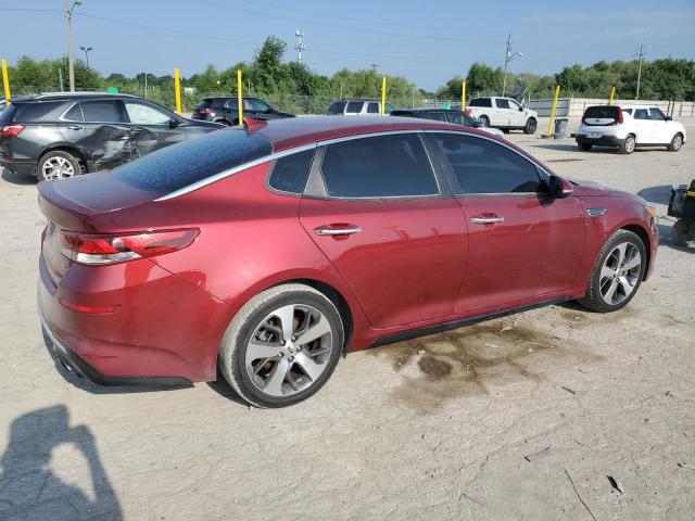5XXGT4L35KG358845 - 2019 KIA OPTIMA LX Қызыл фото 3