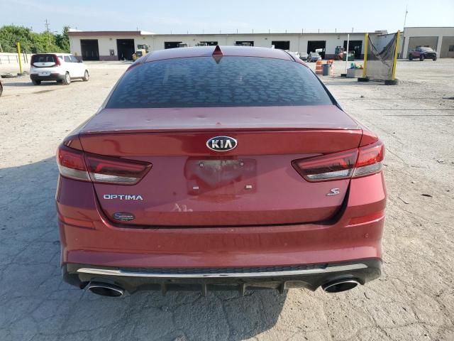 5XXGT4L35KG358845 - 2019 KIA OPTIMA LX Қызыл фото 6