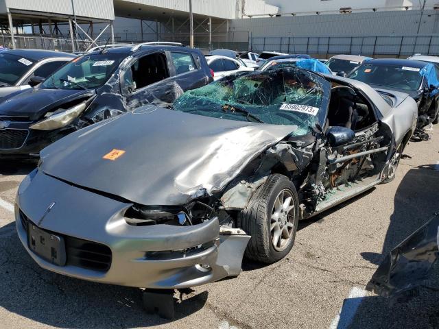 2G1FP22K2Y2127285 - 2000 CHEVROLET CAMARO SILVER photo 1