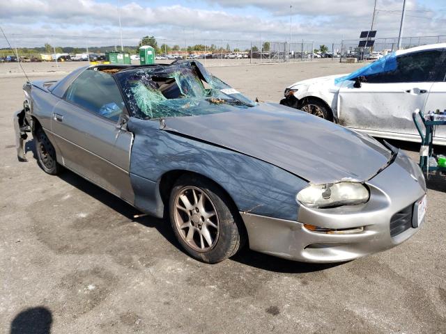 2G1FP22K2Y2127285 - 2000 CHEVROLET CAMARO SILVER photo 4