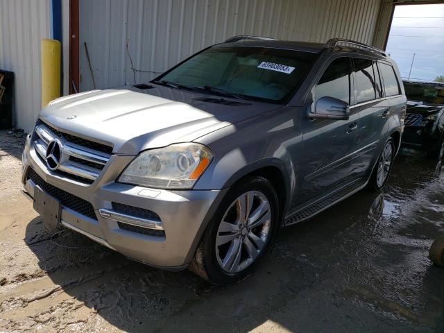 4JGBF7BE9CA797397 - 2012 MERCEDES-BENZ GL450 450 4MATIC SILVER photo 1