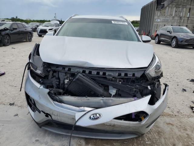 KNDCB3LC1L5369097 - 2020 KIA NIRO LX SILVER photo 5