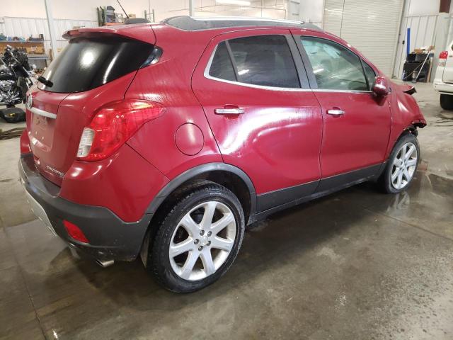 KL4CJGSB7FB238727 - 2015 BUICK ENCORE RED photo 3