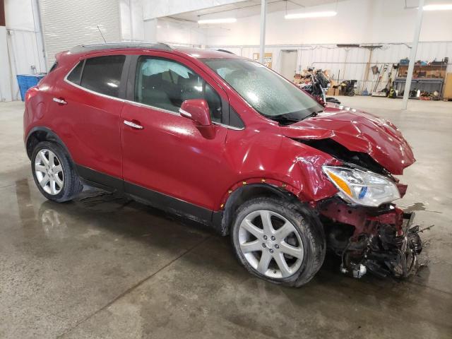 KL4CJGSB7FB238727 - 2015 BUICK ENCORE RED photo 4