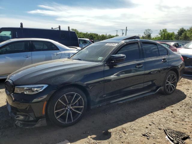 3MW5R7J03L8B29456 - 2020 BMW 330XI BLACK photo 1