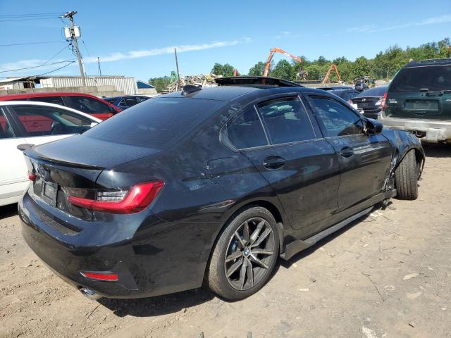 3MW5R7J03L8B29456 - 2020 BMW 330XI BLACK photo 3