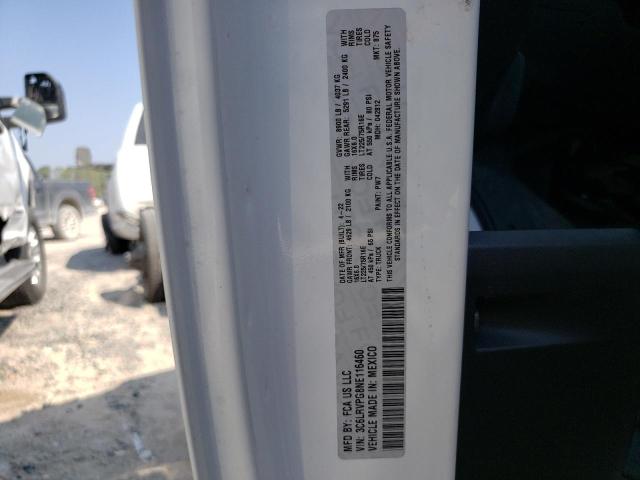 3C6LRVPG8NE116460 - 2022 RAM PROMASTER 2500 HIGH WHITE photo 13