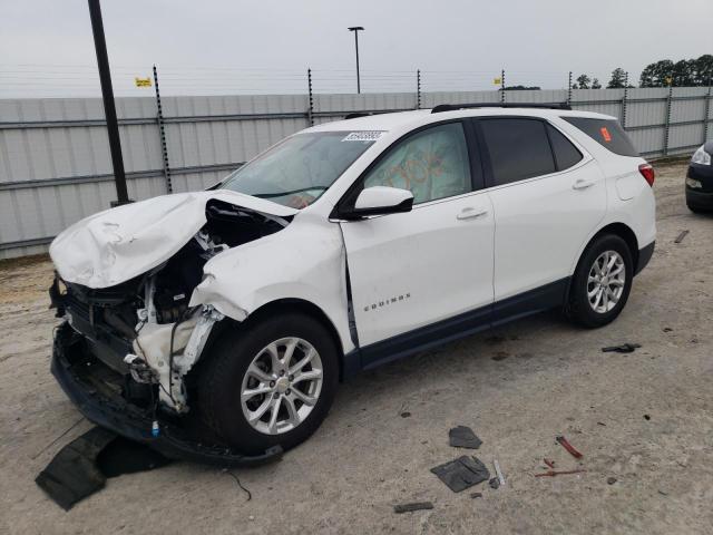 3GNAXKEV4KS516526 - 2019 CHEVROLET EQUINOX LT WHITE photo 1