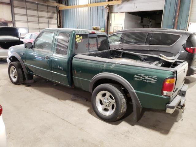 1FTZR15X3XPB68029 - 1999 FORD RANGER SUPER CAB GREEN photo 2