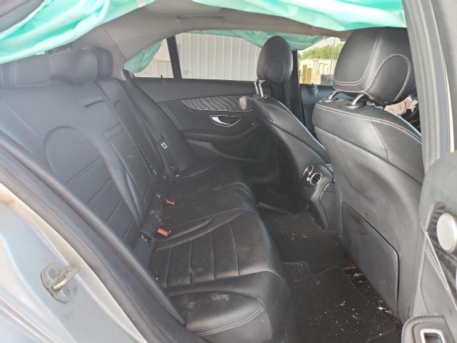 55SWF4KB3FU084743 - 2015 MERCEDES-BENZ C 300 4MATIC SILVER photo 10