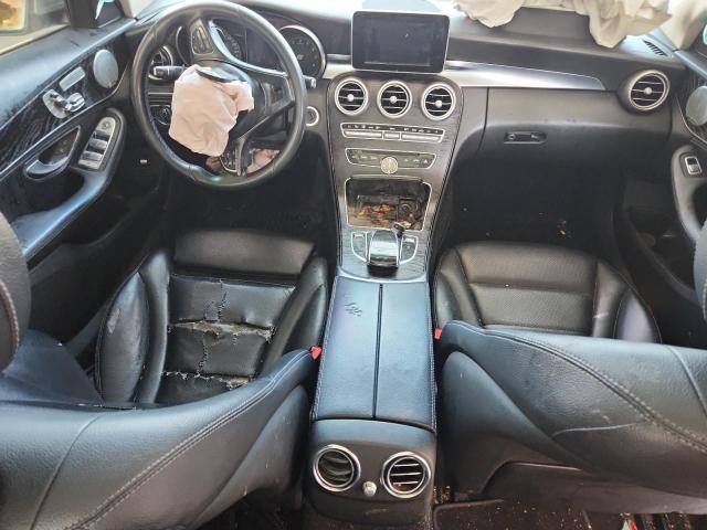 55SWF4KB3FU084743 - 2015 MERCEDES-BENZ C 300 4MATIC SILVER photo 8