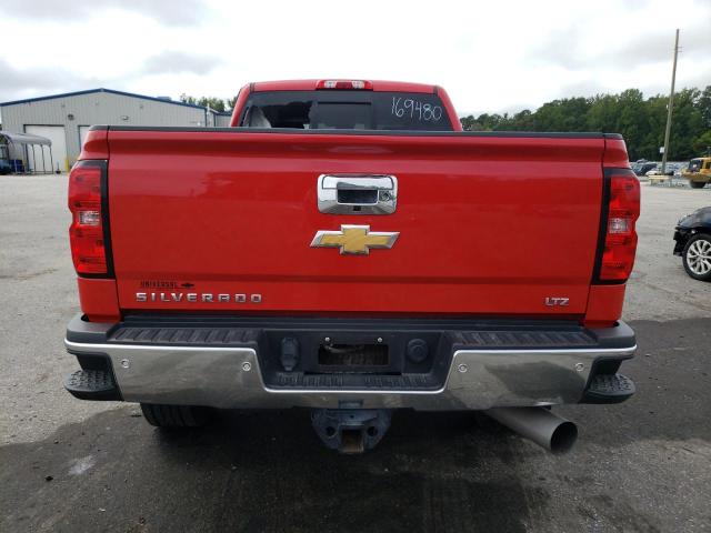 1GC1KTEY4KF193901 - 2019 CHEVROLET SILVERADO K2500 HEAVY DUTY LTZ RED photo 6