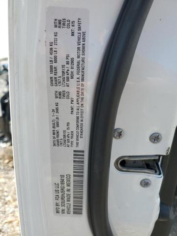 3C6UR5HJ5RG189410 - 2024 RAM 2500 TRADESMAN WHITE photo 12