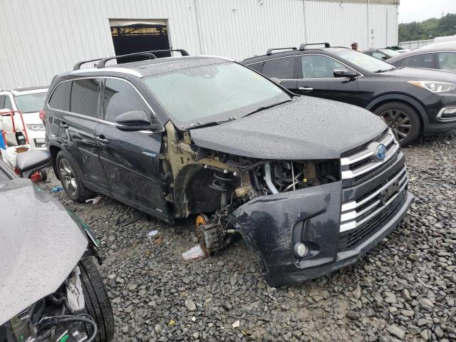 5TDDGRFH7HS035447 - 2017 TOYOTA HIGHLANDER HYBRID LIMITED BLACK photo 4