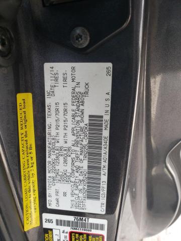 5TFTX4CN2FX052401 - 2015 TOYOTA TACOMA ACCESS CAB ნაცრისფერი ფოტო 12