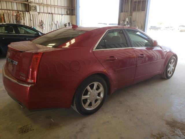 1G6DF577290103386 - 2009 CADILLAC CTS RED photo 3