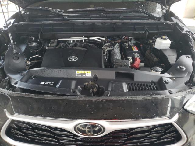 5TDGZRAH5MS062509 - 2021 TOYOTA HIGHLANDER XLE أسود صورة 12