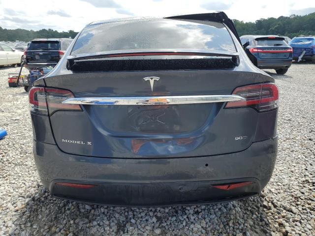 5YJXCBE26GF016386 - 2016 TESLA MODEL X CHARCOAL photo 6