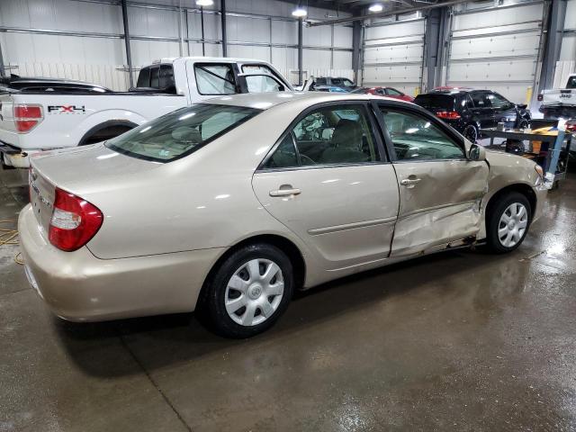 4T1BE32K03U159345 - 2003 TOYOTA CAMRY LE TAN photo 3