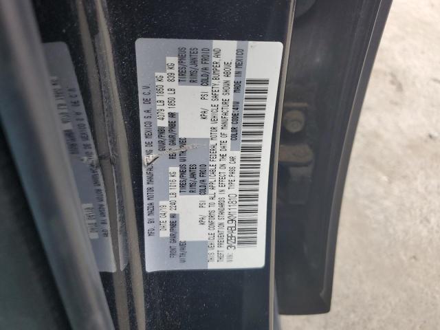 3MZBPABL9KM111810 - 2019 MAZDA 3 BLACK photo 12