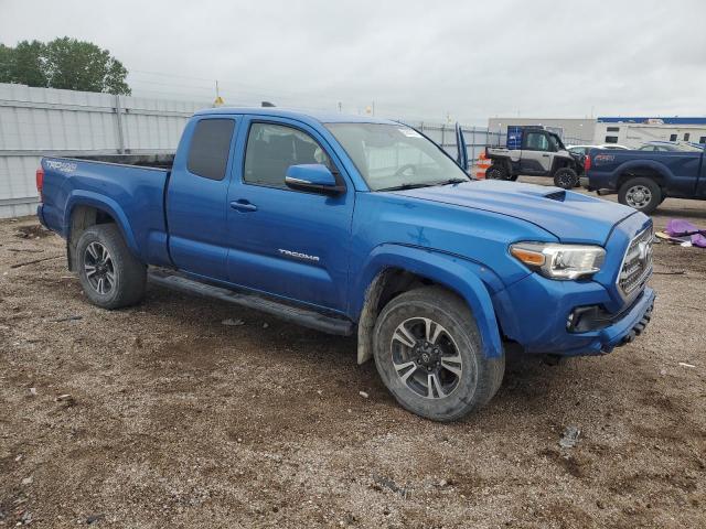 5TFSZ5AN4HX051672 - 2017 TOYOTA TACOMA ACCESS CAB 蓝色 照片 4