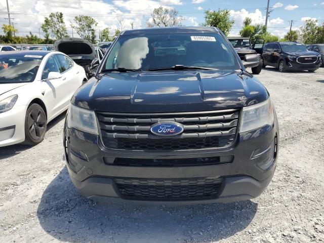1FM5K8AR5HGE00775 - 2017 FORD EXPLORER POLICE INTERCEPTOR BLACK photo 5