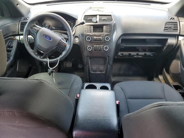 1FM5K8AR5HGE00775 - 2017 FORD EXPLORER POLICE INTERCEPTOR BLACK photo 8