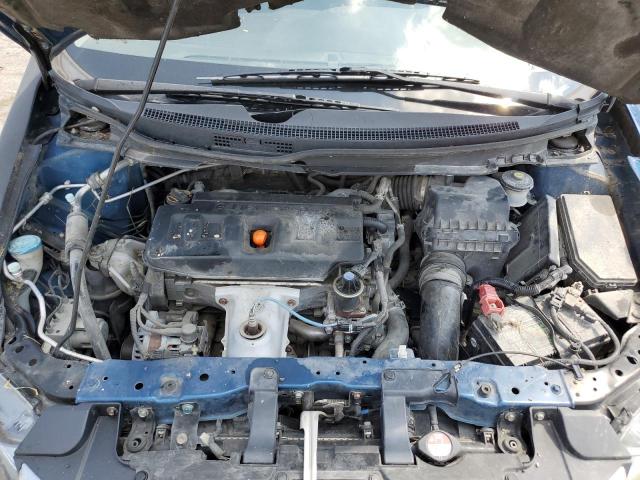 19XFB2F59CE071146 - 2012 HONDA CIVIC LX BLUE photo 11