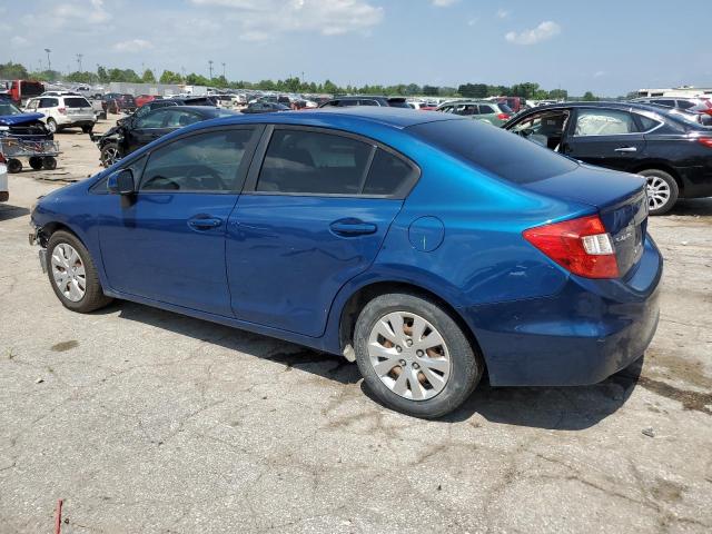 19XFB2F59CE071146 - 2012 HONDA CIVIC LX BLUE photo 2