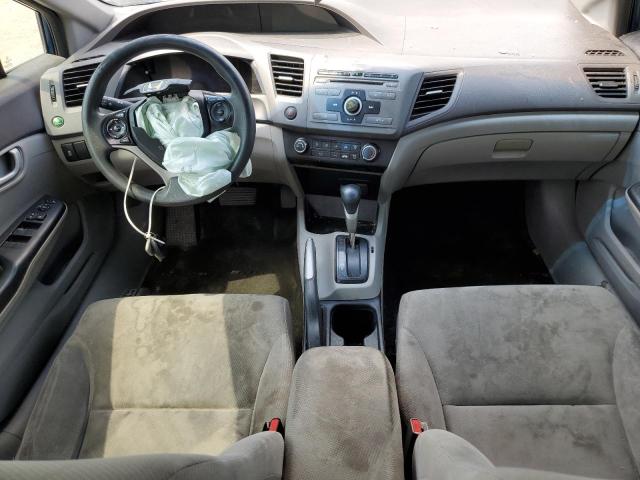 19XFB2F59CE071146 - 2012 HONDA CIVIC LX BLUE photo 8