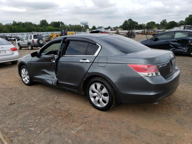 1HGCP36868A009073 - 2008 HONDA ACCORD EXL GRAY photo 2