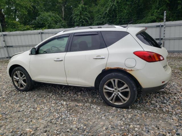 JN8AZ1MW9AW111888 - 2010 NISSAN MURANO S WHITE photo 2