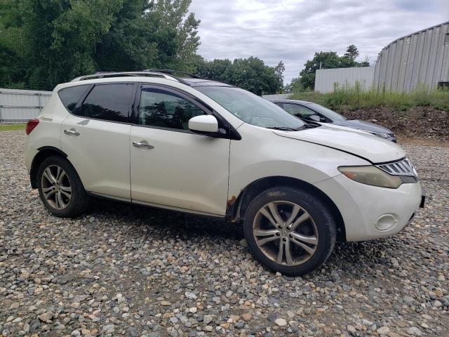 JN8AZ1MW9AW111888 - 2010 NISSAN MURANO S WHITE photo 4