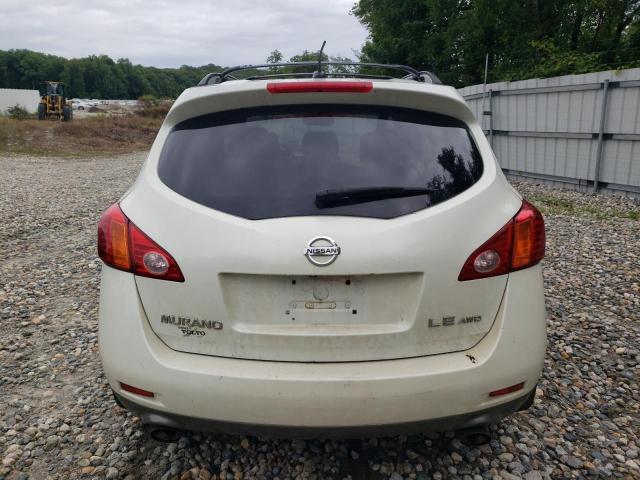 JN8AZ1MW9AW111888 - 2010 NISSAN MURANO S WHITE photo 6