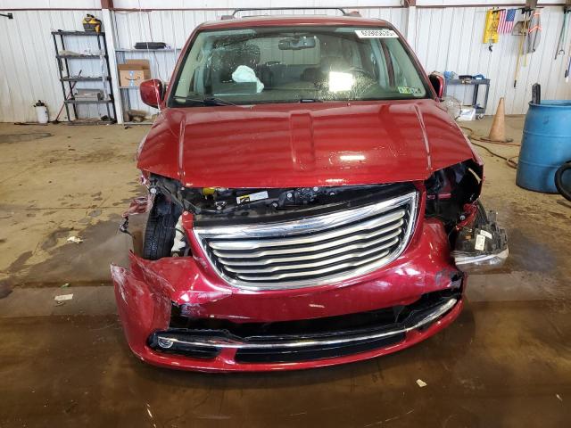 2C4RC1BG6FR711554 - 2015 CHRYSLER TOWN & COU TOURING RED photo 5