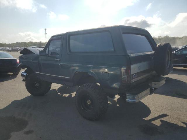 1FMEU15N3RLA54792 - 1994 FORD BRONCO U100 GREEN photo 2