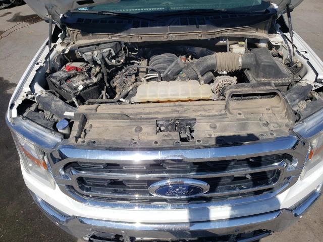 1FTEW1C52MKD38074 - 2021 FORD F150 SUPERCREW WHITE photo 11