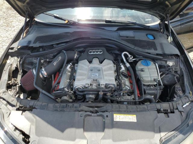 WAUJGAFC7DN084508 - 2013 AUDI A6 PRESTIGE შავი ფოტო 11