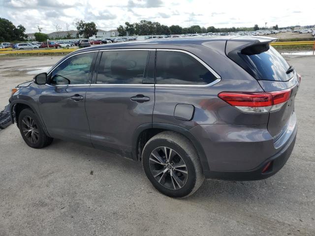 5TDZZRFHXKS316312 - 2019 TOYOTA HIGHLANDER LE GRAY photo 2