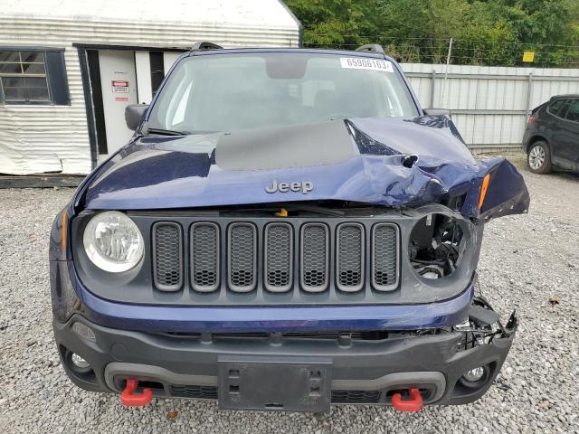 ZACCJBCBXJPH61262 - 2018 JEEP RENEGADE TRAILHAWK BLUE photo 5