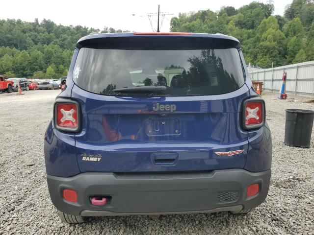 ZACCJBCBXJPH61262 - 2018 JEEP RENEGADE TRAILHAWK BLUE photo 6